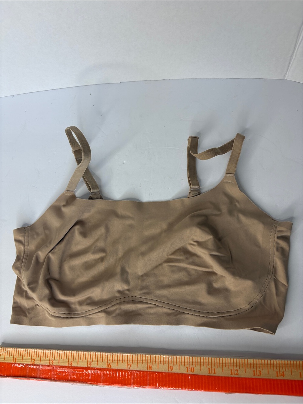 NWOT Nude/Tan Ruby Ribbon Second Skin Scoop Demiette